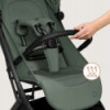 BN-LO-SIA_FLEX_GREEN_EMERALD,Carucior 2 in 1, Lionelo, Sia Flex, 7.6 kg, Include landou pliabil pe cadru, Ultracompact, Pliere r