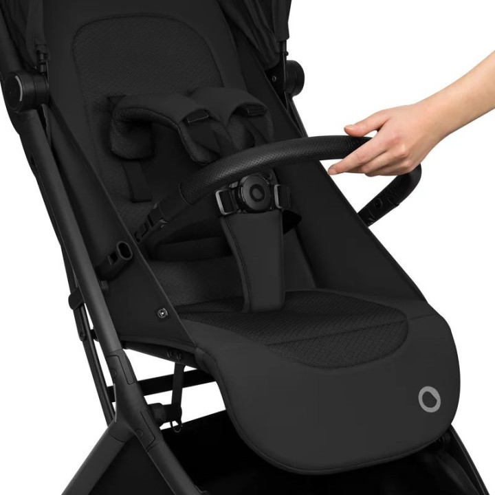 BN-LO-SIA_FLEX_BLACK_ONYX,Carucior 2 in 1, Lionelo, Sia Flex, 7.6 kg, Include landou pliabil pe cadru, Ultracompact, Pliere rapi