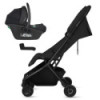 BN-LO-SIA_FLEX_BLACK_ONYX,Carucior 2 in 1, Lionelo, Sia Flex, 7.6 kg, Include landou pliabil pe cadru, Ultracompact, Pliere rapi