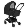 BN-LO-SIA_FLEX_BLACK_ONYX,Carucior 2 in 1, Lionelo, Sia Flex, 7.6 kg, Include landou pliabil pe cadru, Ultracompact, Pliere rapi