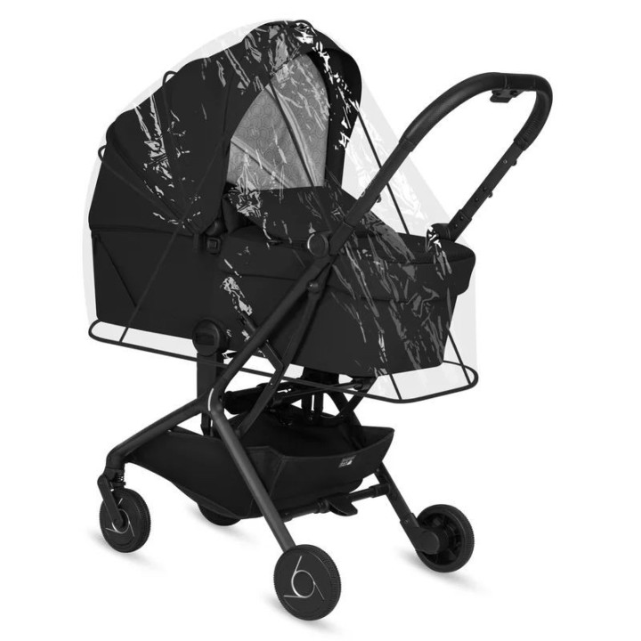 BN-LO-SIA_FLEX_BLACK_ONYX,Carucior 2 in 1, Lionelo, Sia Flex, 7.6 kg, Include landou pliabil pe cadru, Ultracompact, Pliere rapi