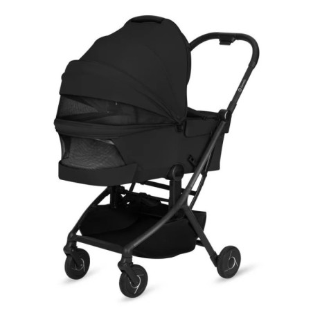 BN-LO-SIA_FLEX_BLACK_ONYX,Carucior 2 in 1, Lionelo, Sia Flex, 7.6 kg, Include landou pliabil pe cadru, Ultracompact, Pliere rapi