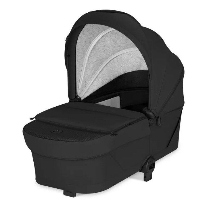 BN-LO-SIA_FLEX_BLACK_ONYX,Carucior 2 in 1, Lionelo, Sia Flex, 7.6 kg, Include landou pliabil pe cadru, Ultracompact, Pliere rapi