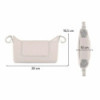 BN-790114,Geanta impermeabila, Petite&Mars, Emma, Pentru carucior, Inchidere magnetica, 30 x 18.5 x 10, Bej