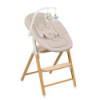 BN-LO-CELIA_SET,Scaunel multifunctional, Lionelo, Celia, 4 in 1, Functie de balansoar, Din lemn de fag, 6 luni- adult, Reglabil