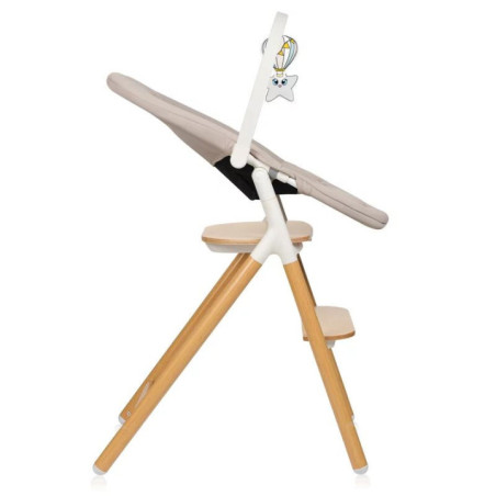 BN-LO-CELIA_SET,Scaunel multifunctional, Lionelo, Celia, 4 in 1, Functie de balansoar, Din lemn de fag, 6 luni- adult, Reglabil 
