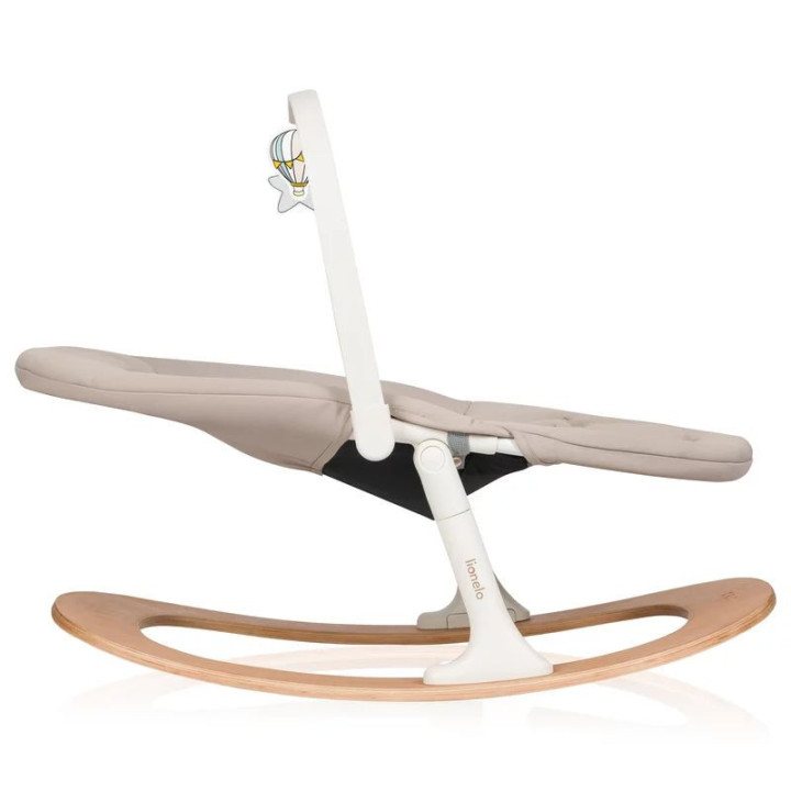 BN-LO-CELIA_SET,Scaunel multifunctional, Lionelo, Celia, 4 in 1, Functie de balansoar, Din lemn de fag, 6 luni- adult, Reglabil 