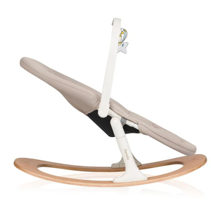 BN-LO-CELIA_SET,Scaunel multifunctional, Lionelo, Celia, 4 in 1, Functie de balansoar, Din lemn de fag, 6 luni- adult, Reglabil 