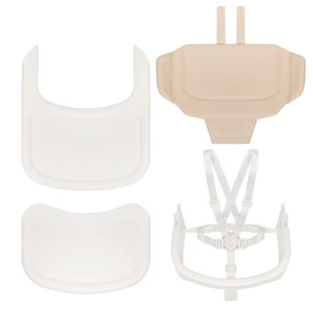 BN-LO-CELIA_SET,Scaunel multifunctional, Lionelo, Celia, 4 in 1, Functie de balansoar, Din lemn de fag, 6 luni- adult, Reglabil 