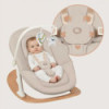BN-LO-CELIA_SET,Scaunel multifunctional, Lionelo, Celia, 4 in 1, Functie de balansoar, Din lemn de fag, 6 luni- adult, Reglabil