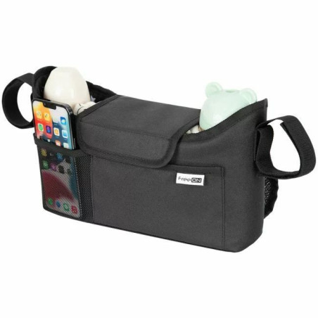 BN-88827,Organizator universal, FreeON, Pentru carucior, Cu multiple compartimente, Black Symphony