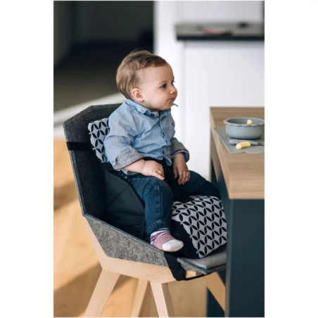 BN-32148,Inaltator scaun masa, FreeON, Fold and Go, Portabil 2 in 1, Conform cu standardele europene EN16120, EN71-3:2021, Flowe