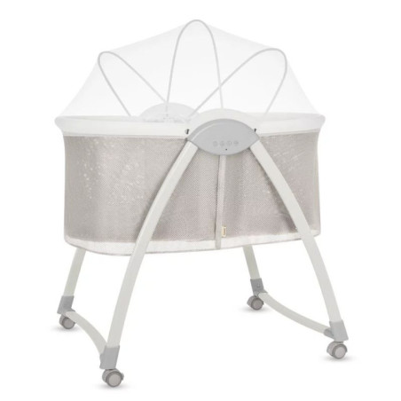 BN-LO-GAYA_BEIGE_SAND,Patut si balansoar portabil Lionelo, Gaya 2 in 1, cu functie de leganat si muzica, 3 viteze de leganat reg