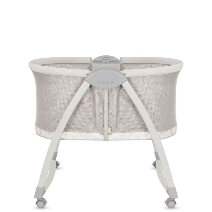 BN-LO-GAYA_BEIGE_SAND,Patut si balansoar portabil Lionelo, Gaya 2 in 1, cu functie de leganat si muzica, 3 viteze de leganat reg