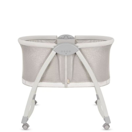 BN-LO-GAYA_BEIGE_SAND,Patut si balansoar portabil Lionelo, Gaya 2 in 1, cu functie de leganat si muzica, 3 viteze de leganat reg