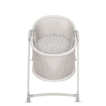 BN-LO-GAYA_BEIGE_SAND,Patut si balansoar portabil Lionelo, Gaya 2 in 1, cu functie de leganat si muzica, 3 viteze de leganat reg