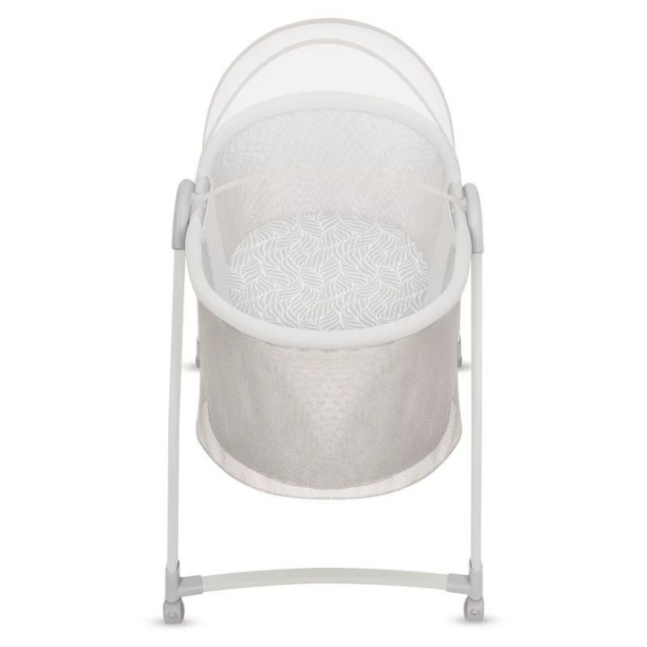BN-LO-GAYA_BEIGE_SAND,Patut si balansoar portabil Lionelo, Gaya 2 in 1, cu functie de leganat si muzica, 3 viteze de leganat reg