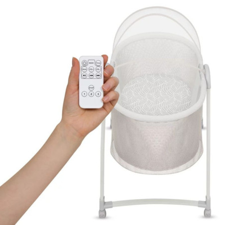 BN-LO-GAYA_BEIGE_SAND,Patut si balansoar portabil Lionelo, Gaya 2 in 1, cu functie de leganat si muzica, 3 viteze de leganat reg