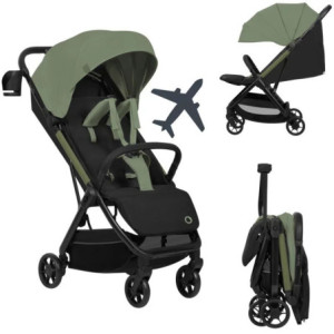 BN-LO-JULIE_ AIR_GREEN_SAGE,Carucior sport, Lionelo, Julie Air, Greutate redusa - 7.5 kg, Sustine 22 kg, 6 luni+, Capotina imper 2
