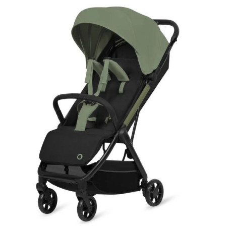 BN-LO-JULIE_ AIR_GREEN_SAGE,Carucior sport, Lionelo, Julie Air, Greutate redusa - 7.5 kg, Sustine 22 kg, 6 luni+, Capotina imper