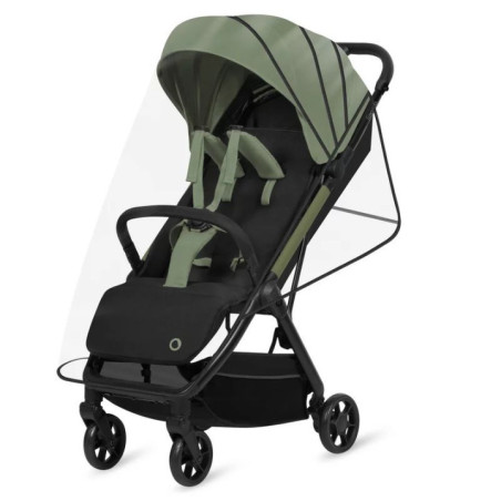 BN-LO-JULIE_ AIR_GREEN_SAGE,Carucior sport, Lionelo, Julie Air, Greutate redusa - 7.5 kg, Sustine 22 kg, 6 luni+, Capotina imper