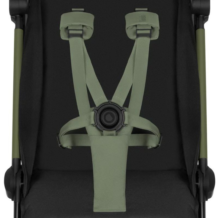 BN-LO-JULIE_ AIR_GREEN_SAGE,Carucior sport, Lionelo, Julie Air, Greutate redusa - 7.5 kg, Sustine 22 kg, 6 luni+, Capotina imper