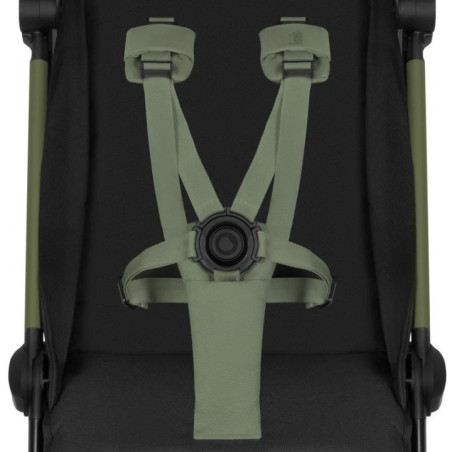 BN-LO-JULIE_ AIR_GREEN_SAGE,Carucior sport, Lionelo, Julie Air, Greutate redusa - 7.5 kg, Sustine 22 kg, 6 luni+, Capotina imper