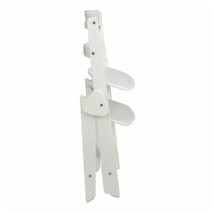 BN-86489,Scaun de masa, FreeON, Finny Fold, 6 luni - 15 Kg, Reglabil pe inaltime, Pernuta, Pliabil, White