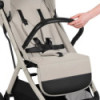 BN-LO-CLOE_PLUS_BEIGE_SAND,Carucior sport, Lionelo, Cloe Plus, Cu accesorii, Cadru din aluminiu, Pana la 22 kg, Usor, Pliere com
