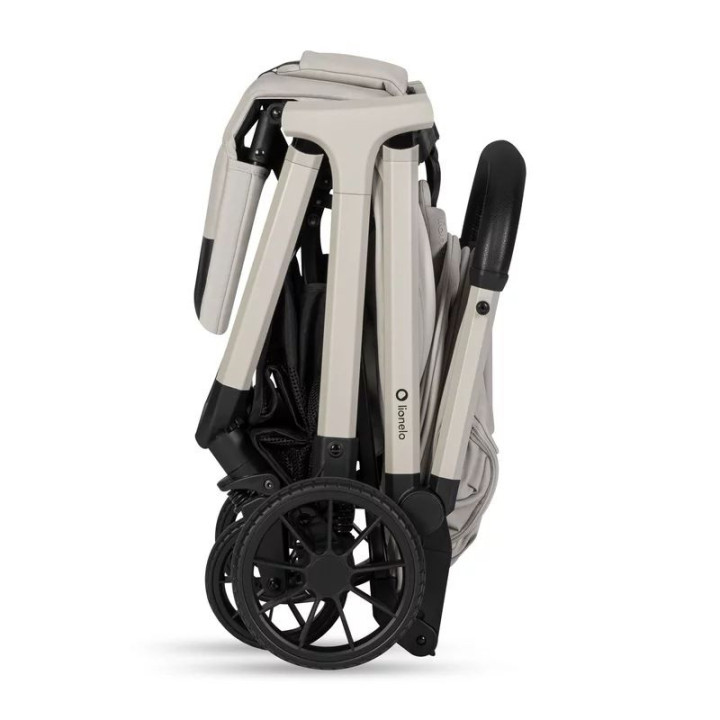 BN-LO-CLOE_PLUS_BEIGE_SAND,Carucior sport, Lionelo, Cloe Plus, Cu accesorii, Cadru din aluminiu, Pana la 22 kg, Usor, Pliere com