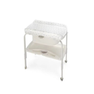 BN-8420421092965,Cadita de baie cu suport, Jane, Flip, Cu 2 pozitii anatomice, Cu masuta de infasat, Cu tavita si compartimente 
