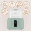 BN-LOC-THERMUP_DUO_GREEN_MIST,Incalzitor biberoane si sterilizator, Lionelo, ThermUp Duo, 6 moduri de operare, Incalzire, Steril