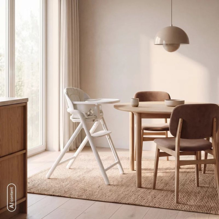 BN-LO-CELIA_CLOSE&COSY,Scaun de masa multifunctional Celia Close&Cosy, Lionelo, Din lemn de fag, 6 luni- adult, Reglabil pe inal