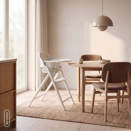 BN-LO-CELIA_CLOSE&COSY,Scaun de masa multifunctional Celia Close&Cosy, Lionelo, Din lemn de fag, 6 luni- adult, Reglabil pe inal