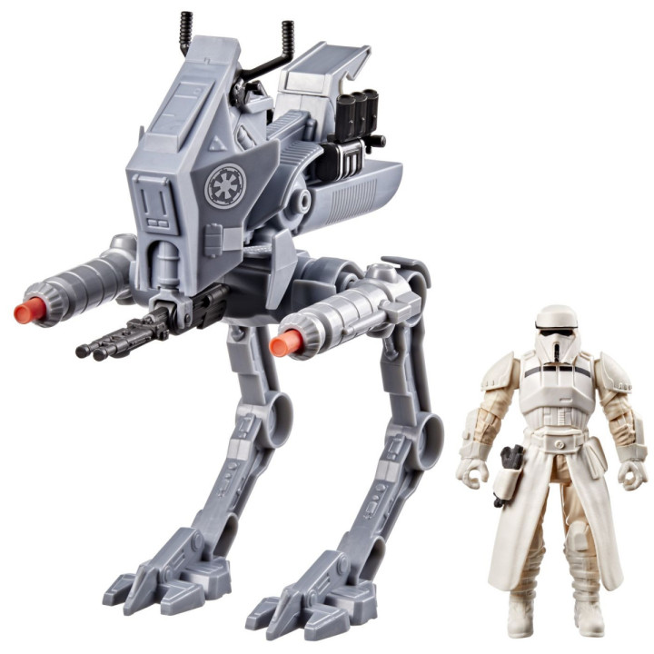 G2840,Star Wars Mandalorian Si Grogu Action Verse Set Figurina Imperial Driver Si Vehicul Ar Rt Cu Accesorii