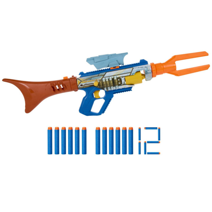 G3237,Nerf Blaster Elite Star Wars Mandalorian Si Grogu 8in1