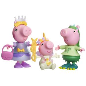 G2508,Peppa Pig Set 3 Purcelusi Care Se Imbraca Cu Figurine Si Accesorii 2