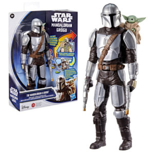 G2842,Star Wars Mandalorian Si Grogu Set Vanatorul De Recompense Figurina Cu Sunete 2