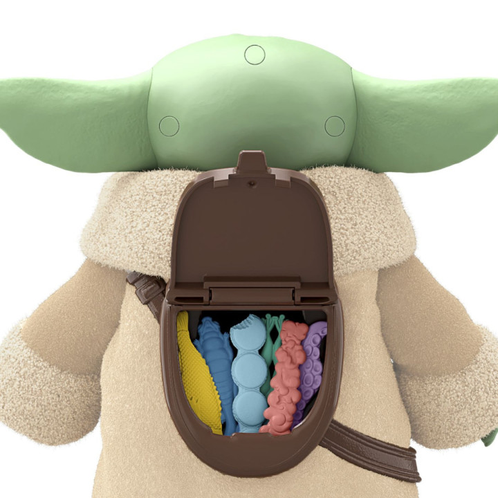G3087,Star Wars Mandalorian Si Grogu Set Figurina Grogu Si Accesorii Gustari 16.5cm