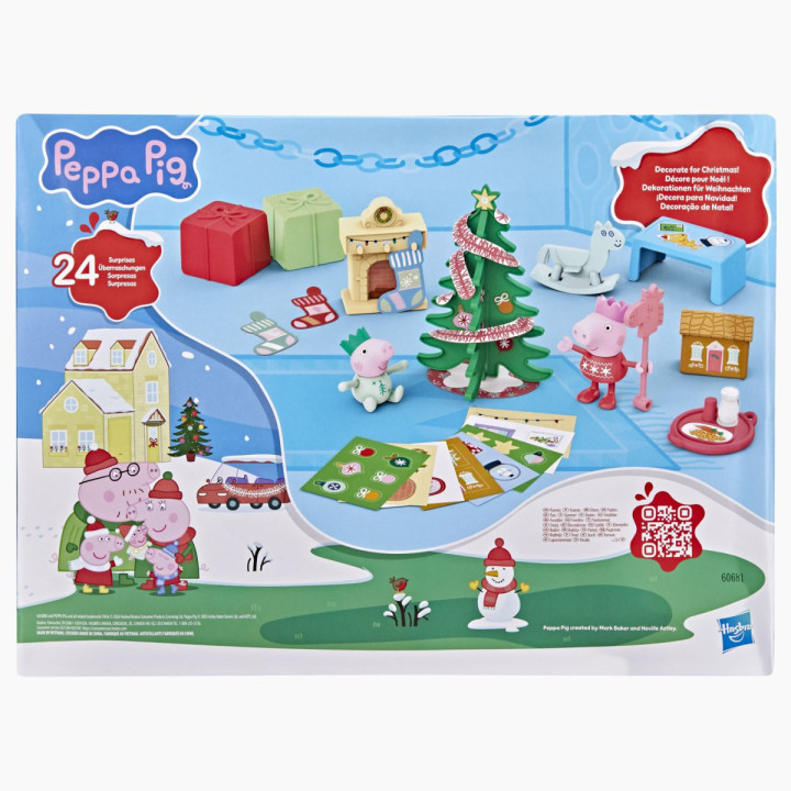 G3127,Peppa Pig Calendarul De Advent Al Lui Peppa Si Evie