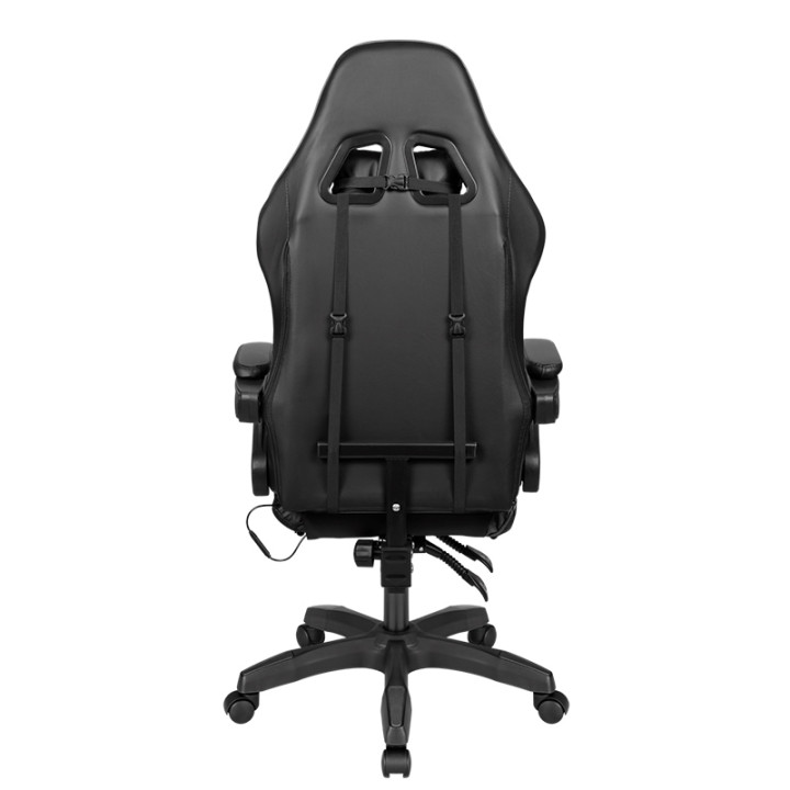 SCAUN GAMING GX-150 NEGRU LED...