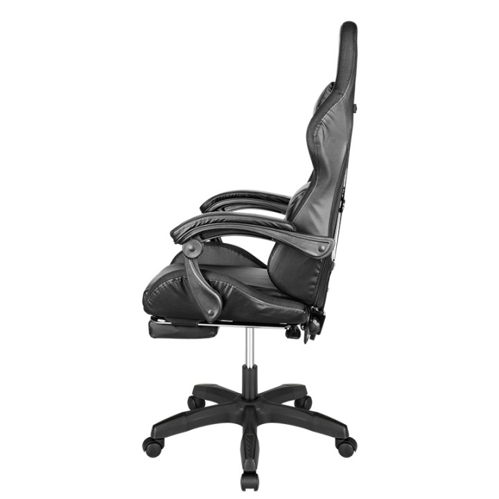 SCAUN GAMING GX-150 NEGRU LED...