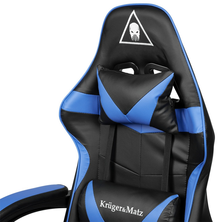 SCAUN GAMING GX-150 ALBASTRU KRUGER&MATZ