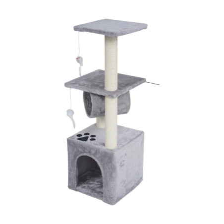 Ansamblu de joaca pentru pisici Rebel Animals RA-1002, 30 x 30 x 92 cm