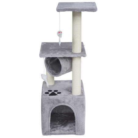 Ansamblu de joaca pentru pisici Rebel Animals RA-1002, 30 x 30 x 92 cm
