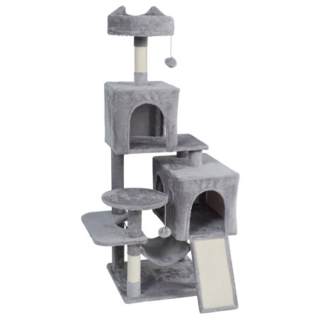 Ansamblu de joaca pentru pisici Rebel Animals RA-1006, 45 x 45 x 137 cm