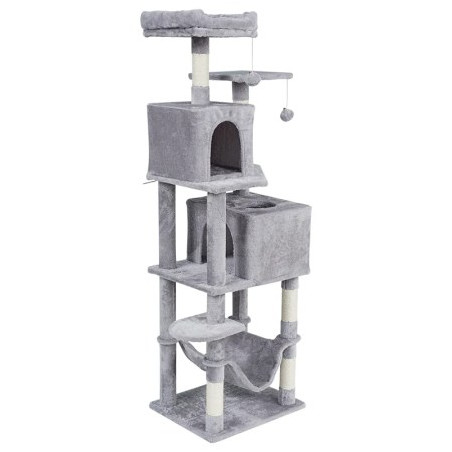 Ansamblu de joaca pentru pisici Rebel Animals RA-1007, 48 x 40 x 155 cm