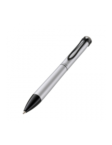 52662+C,Pix PELIKAN Stola III, mecanism rotativ, corp aluminiu argintiu Mat/Negru Lucios