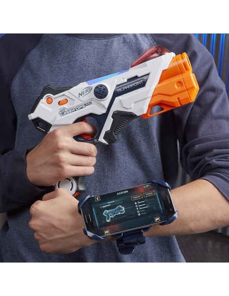 Nerf Set 2 Blastere Laser Ops Pro Alphapoint,E2281