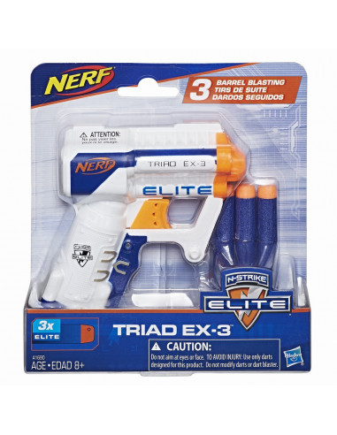 Blaster Nerf Elite Triad Ex3,A16901